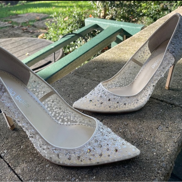 Bella Belle glitter wedding shoes - Picture 8 of 8